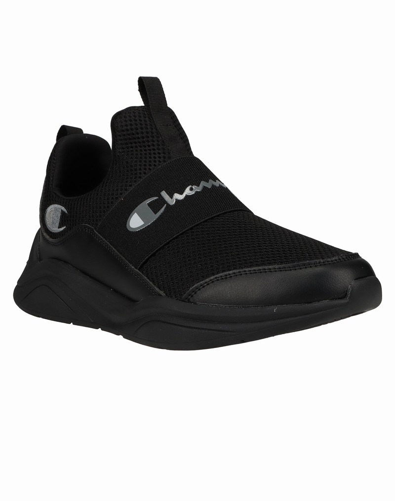 Men's Champio LEGEND LO Sneakers Black | L3YG06