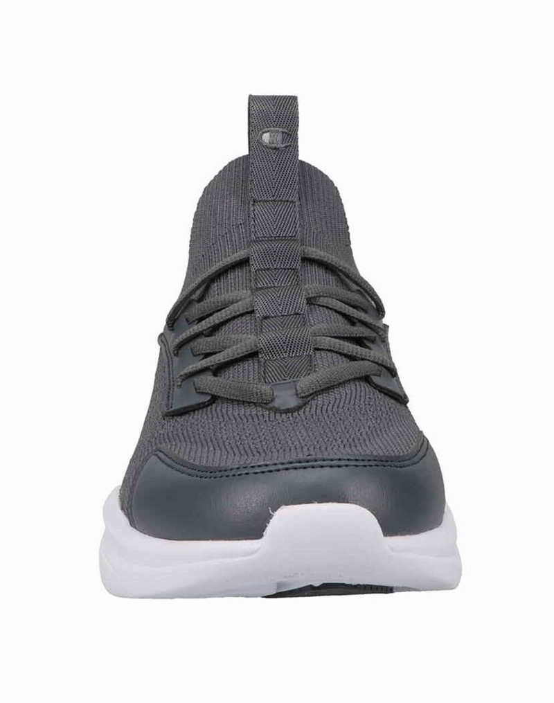 Men's Champio Legend Lo Lace Sneakers Grey | Z6TX71