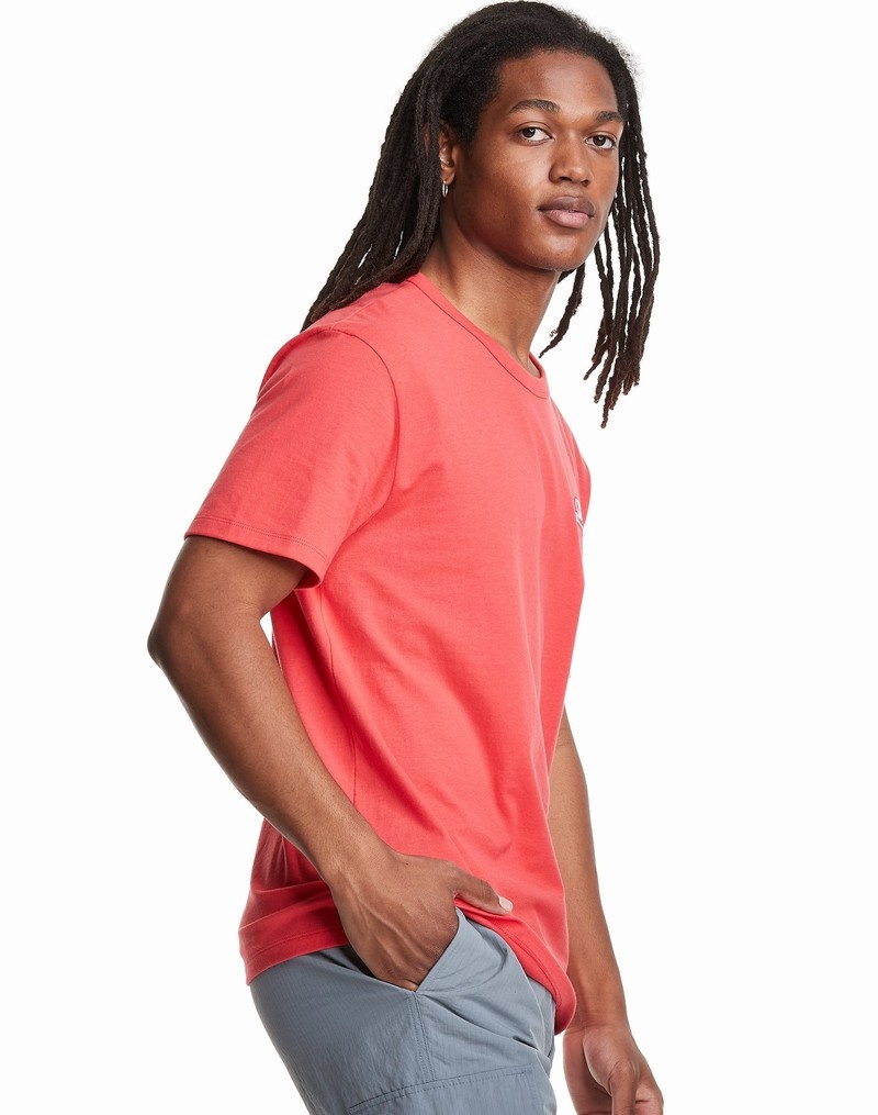 Men's Champio Lightweight T Shirts Red | T8GN02