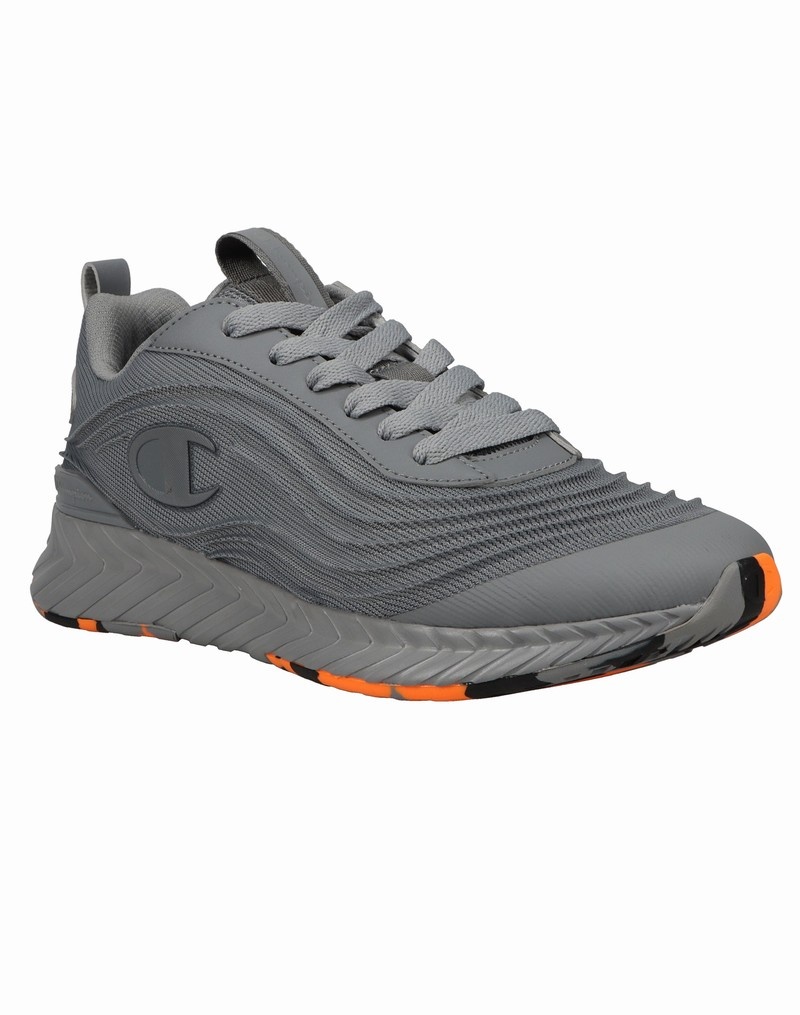 Men's Champio Oja Magus Sneakers Grey | L7FM38