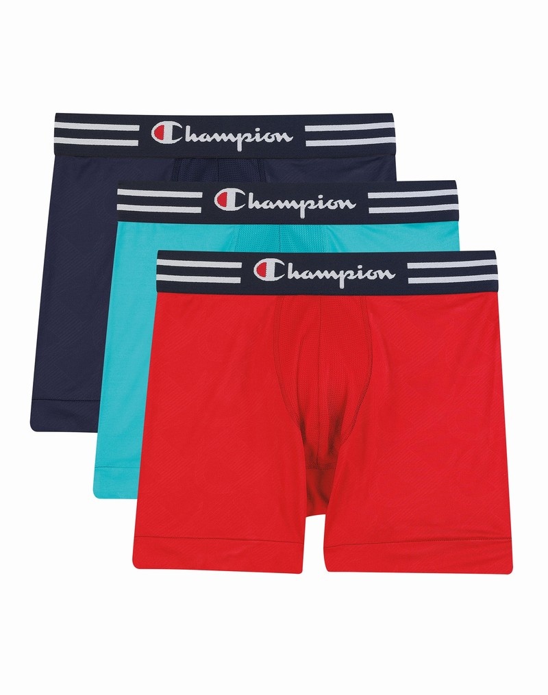 Men's Champio Performance Pack Briefs Multicolor | C5GV25