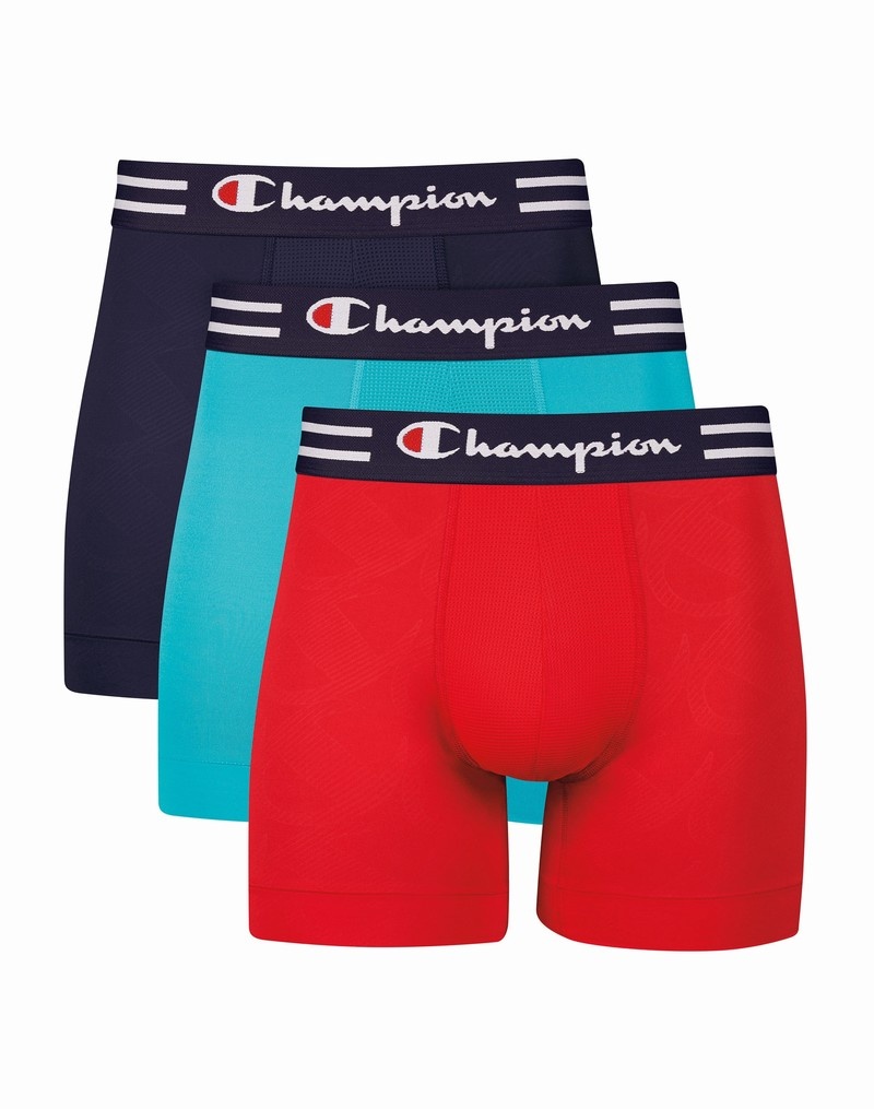 Men\'s Champio Performance Pack Briefs Multicolor | C5GV25