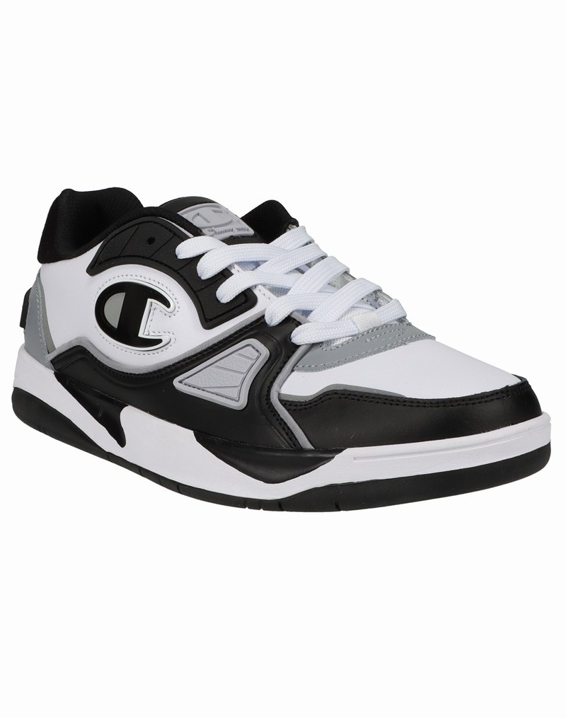 Men's Champio Rezone Drill Lo Sneakers White | X0LW62