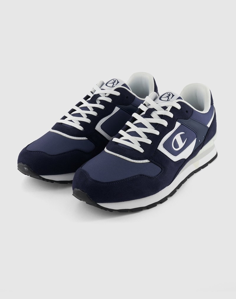 Men's Champio Run 85 Sneakers Navy | O9BE74