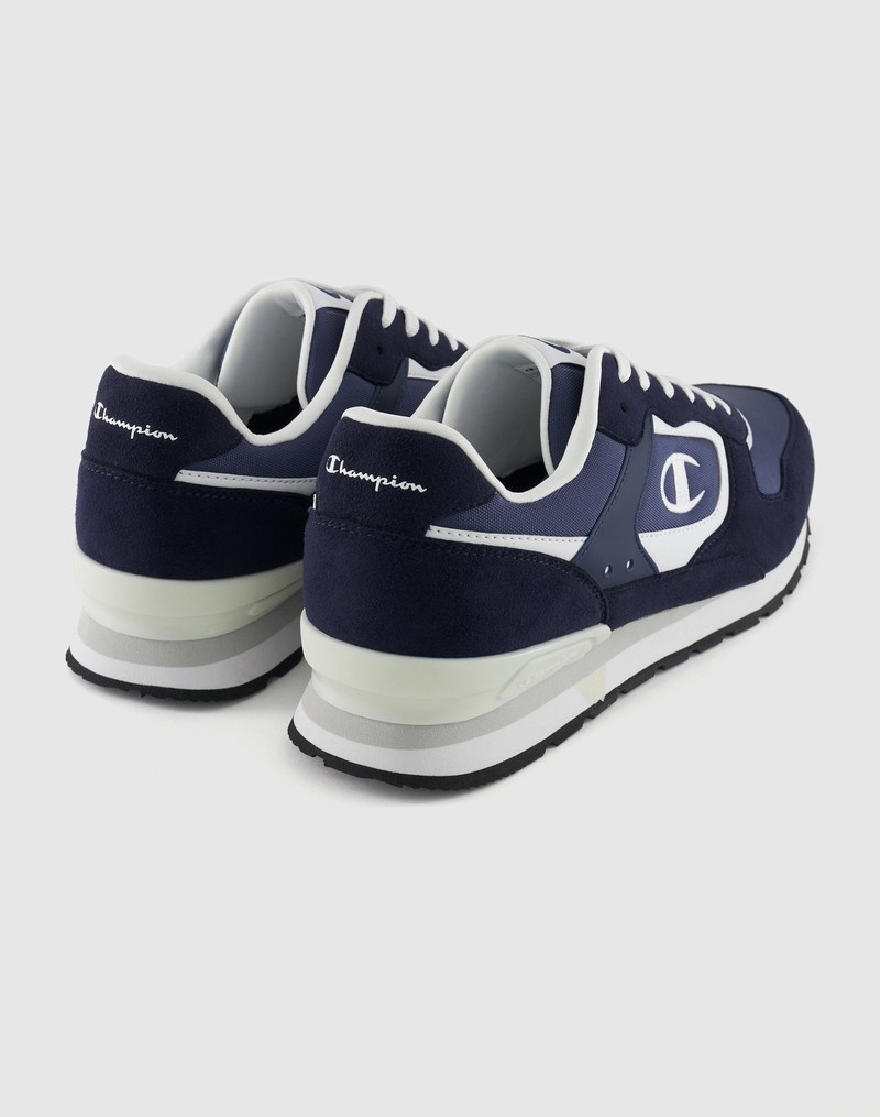 Men's Champio Run 85 Sneakers Navy | O9BE74