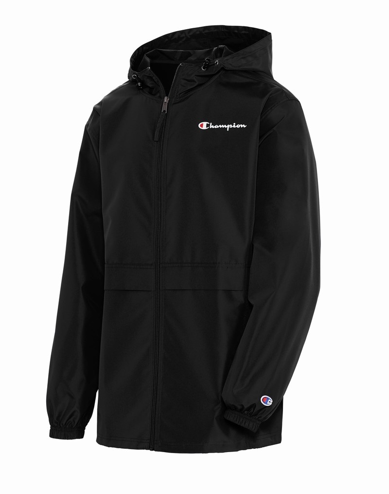 Men's Champio Stadium Full-Zip Jackets Black | G8FP58