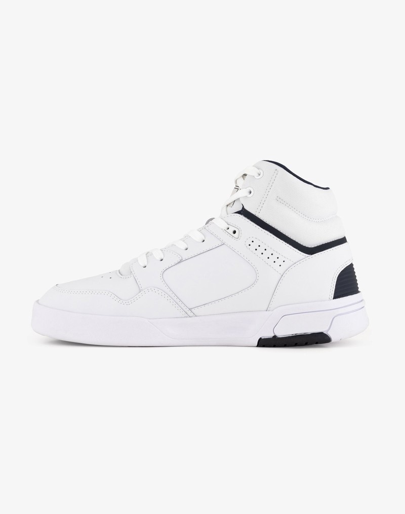 Men's Champio Z80 Mid Sneakers White | Y9VT61