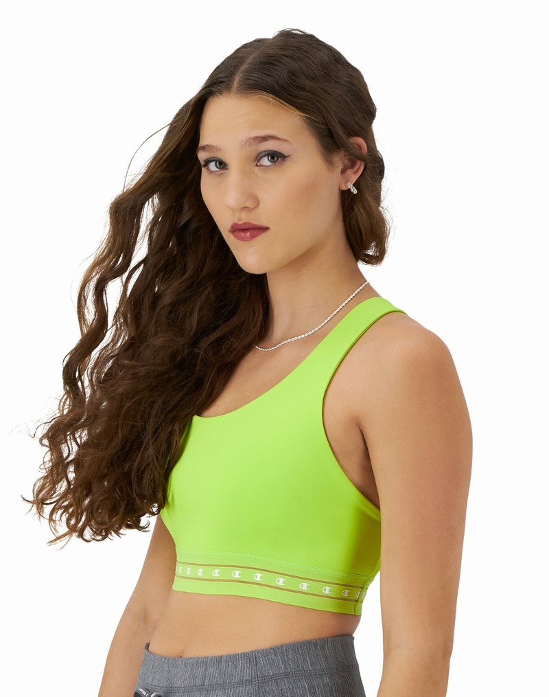 Women's Champio Absolute Sports Bra Green | T3KZ80