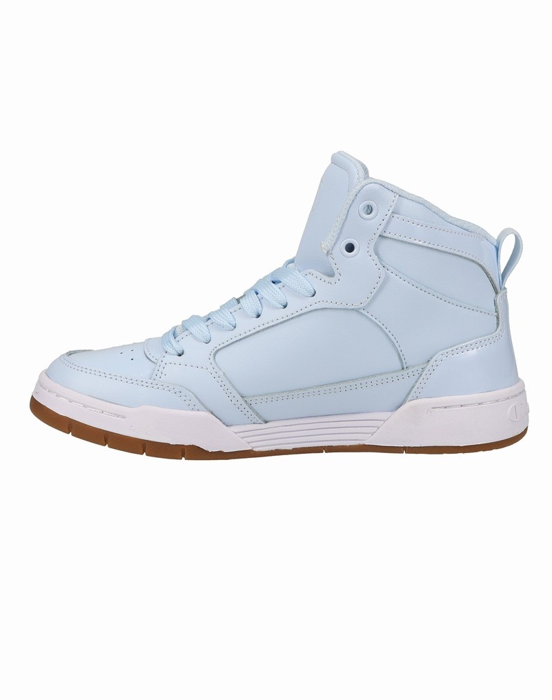 Women's Champio Arena Power Hi Sneakers Blue | D5WM15