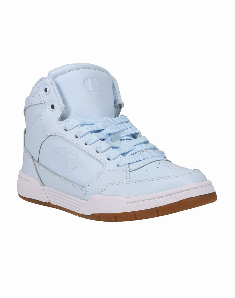 Women's Champio Arena Power Hi Sneakers Blue | D5WM15