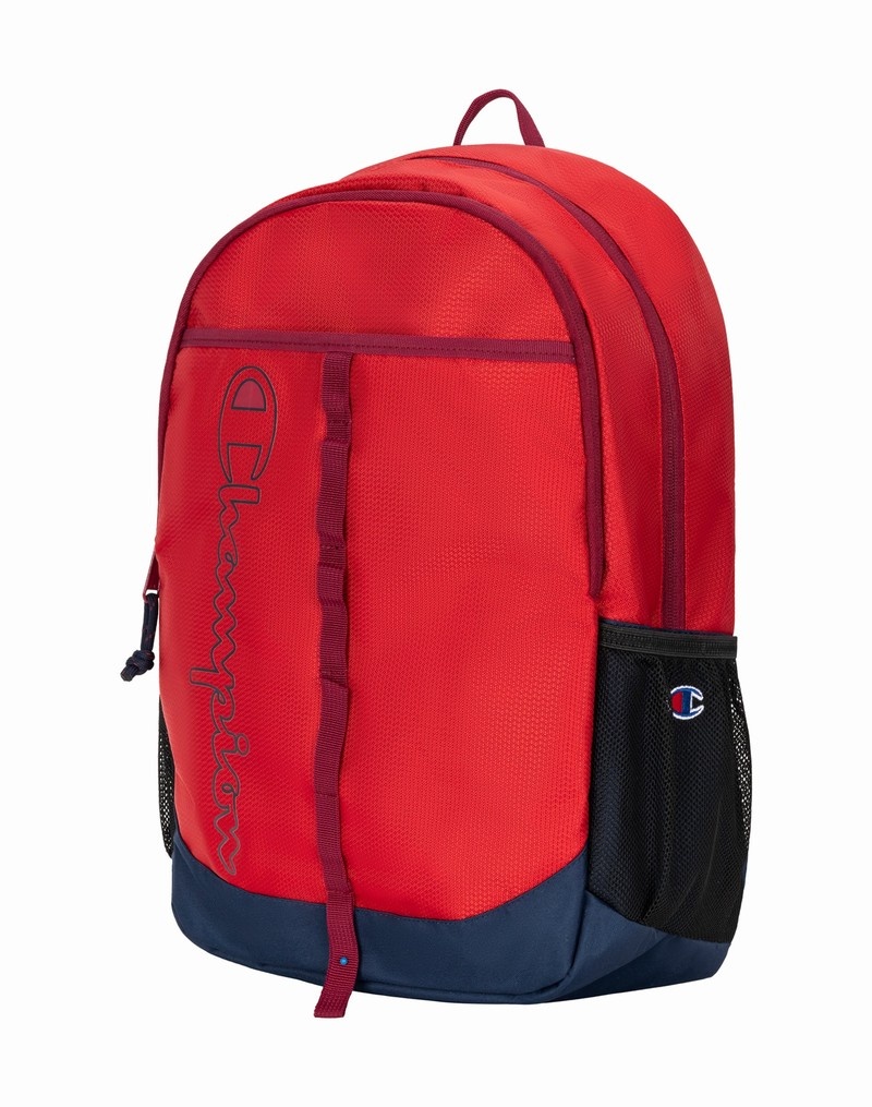 Women's Champio Center Backpacks Red | R7HI85