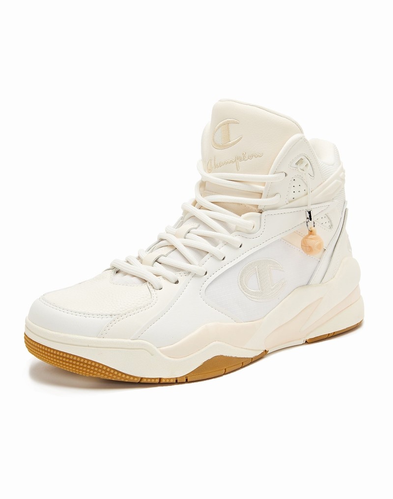 Women's Champio Champ '95 High-Top Sneakers White | E5WL15