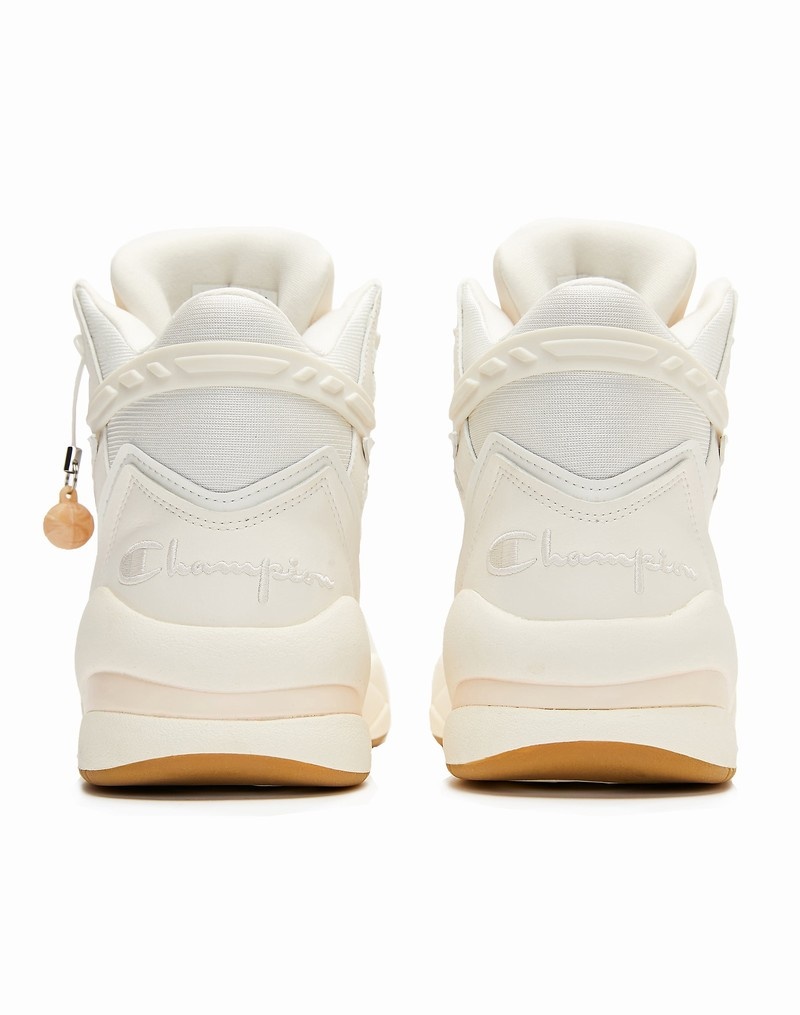 Women's Champio Champ '95 High-Top Sneakers White | E5WL15