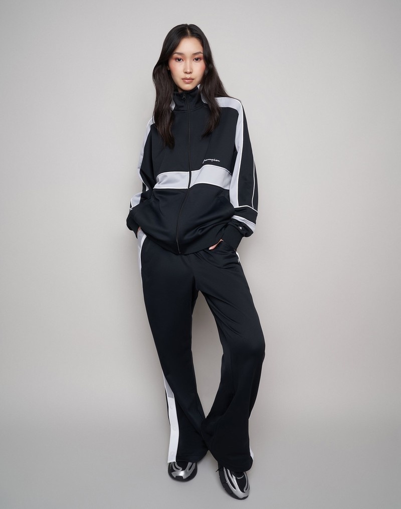 Women's Champio Champion x Guizio Track Pants Black | D8GU76