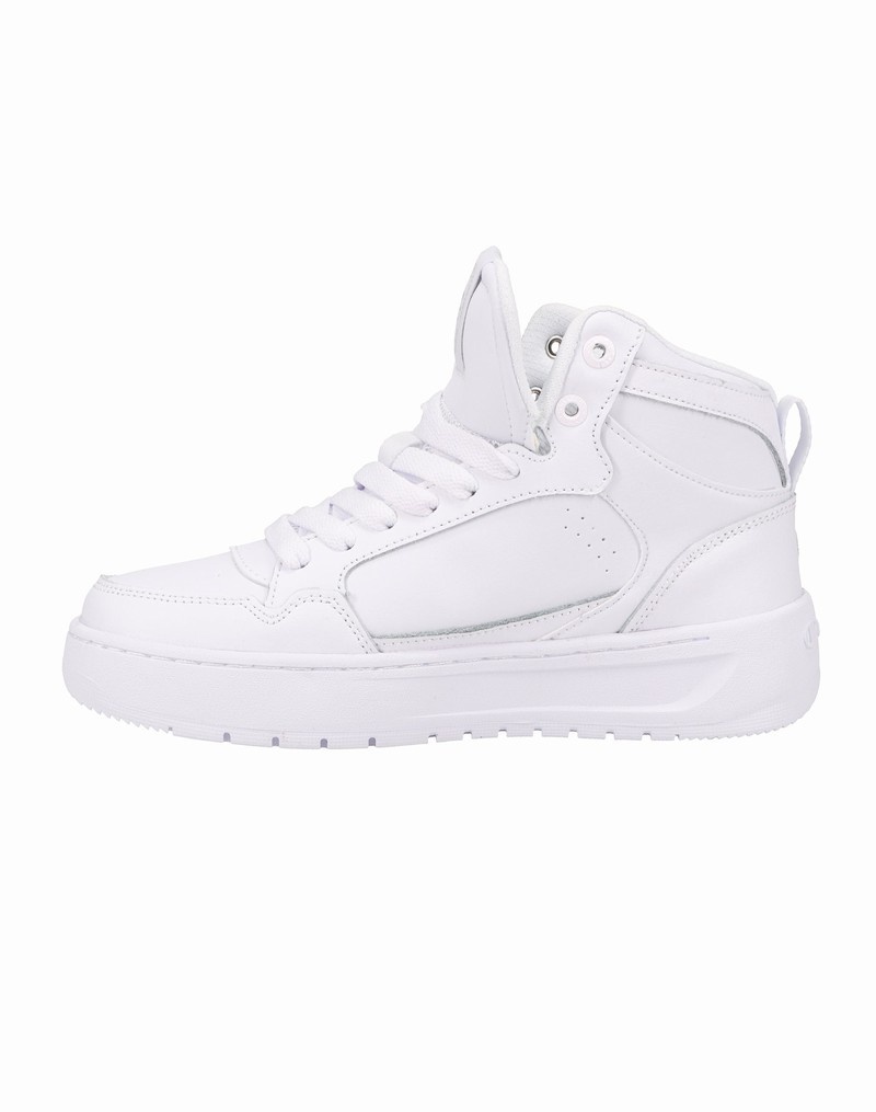 Women's Champio Drome Hi Sneakers White | C3MD28