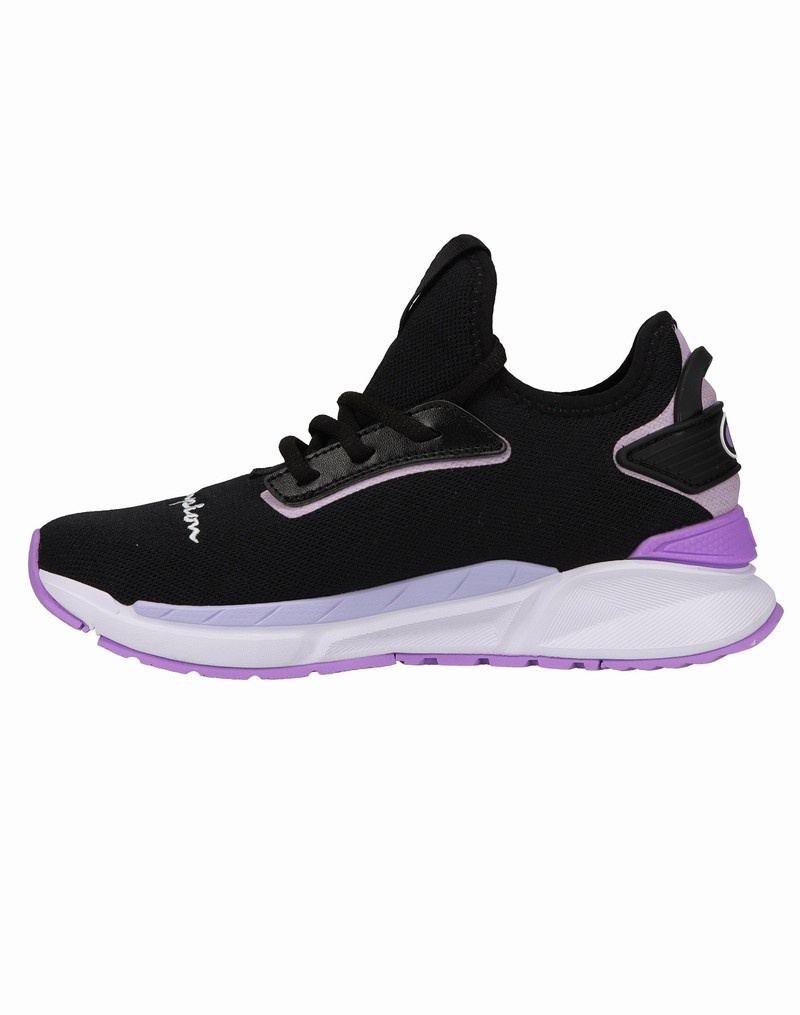 Women's Champio Flexer Clear Sneakers Black | I2UJ17