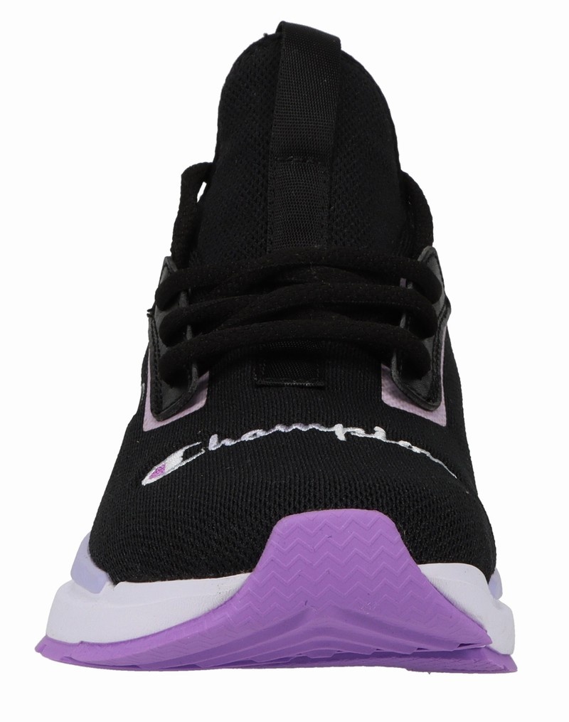 Women's Champio Flexer Clear Sneakers Black | I2UJ17