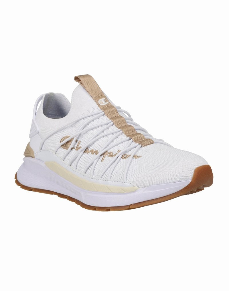 Women's Champio Flexer Stress Sneakers White | V1YP48