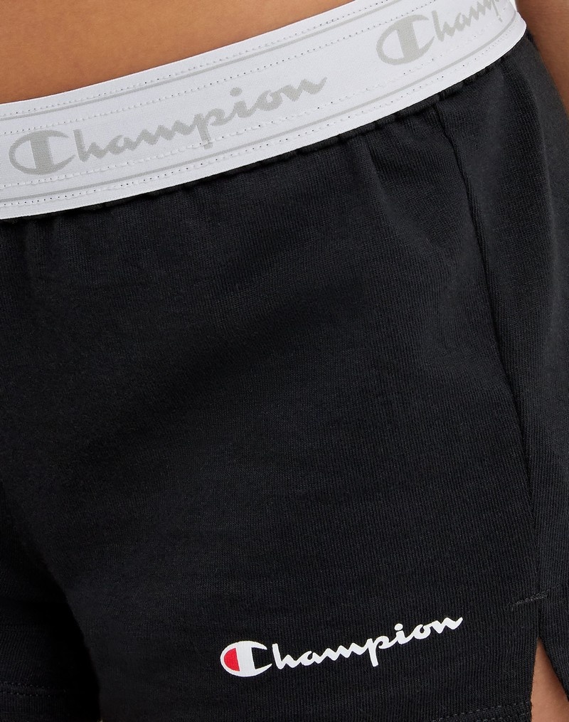 Women's Champio Practice Shorts Black | Y7BX80