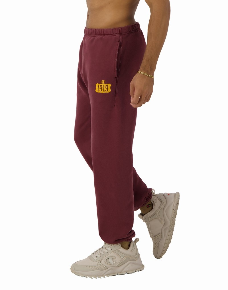 Women's Champio Reverse Weave Joggers Burgundy | A4EE85