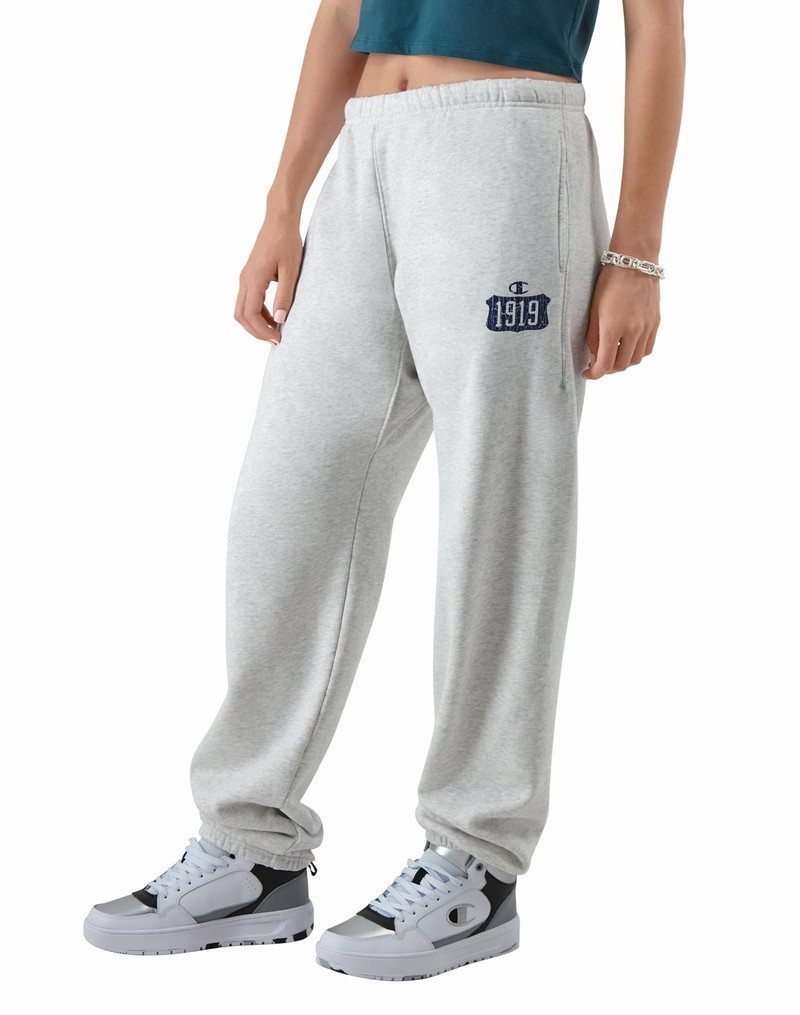 Women's Champio Reverse Weave Joggers Grey | G0KW25