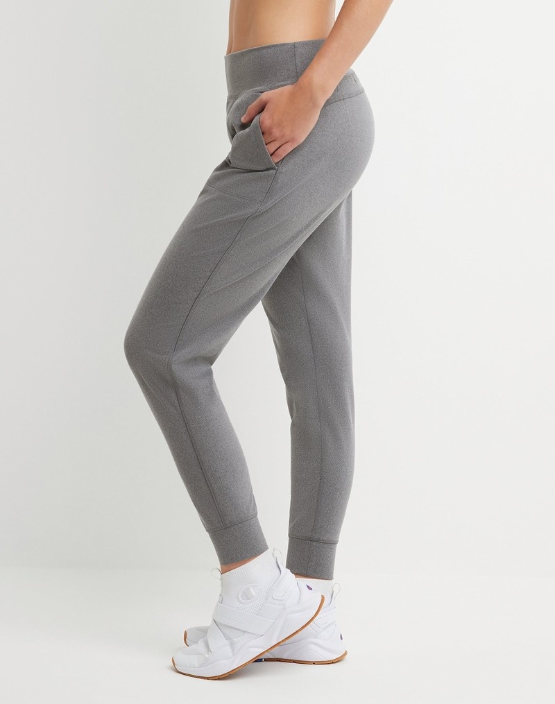 Women's Champio Soft Touch Joggers Grey | N1FB42