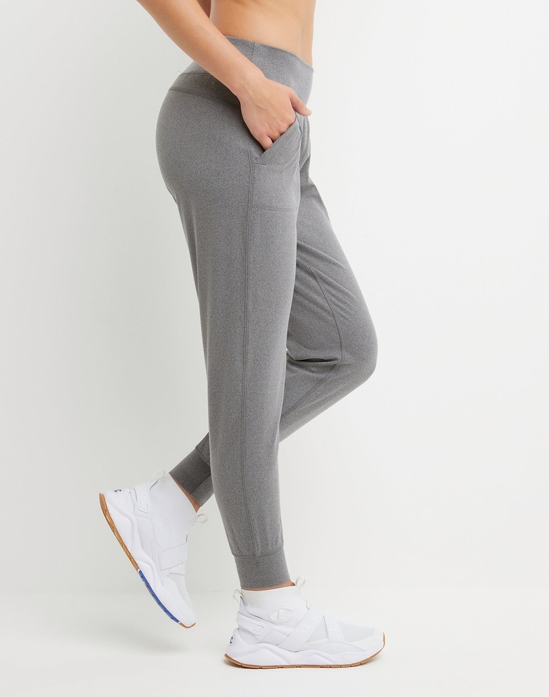 Women's Champio Soft Touch Joggers Grey | N1FB42